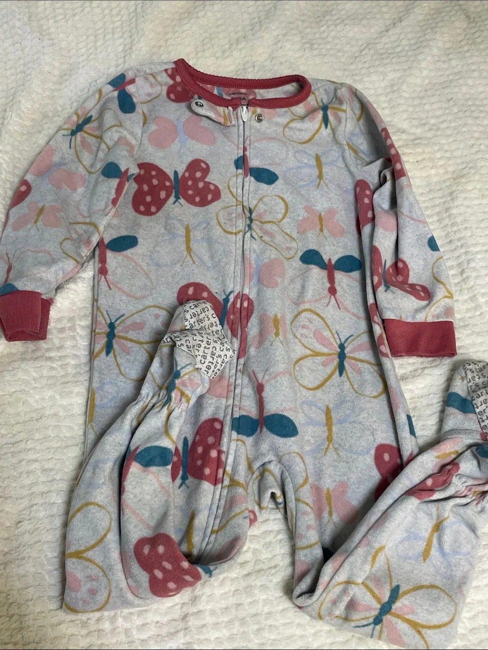 Carters Soft Patterned Kids Pajama Sleepwear 4 set